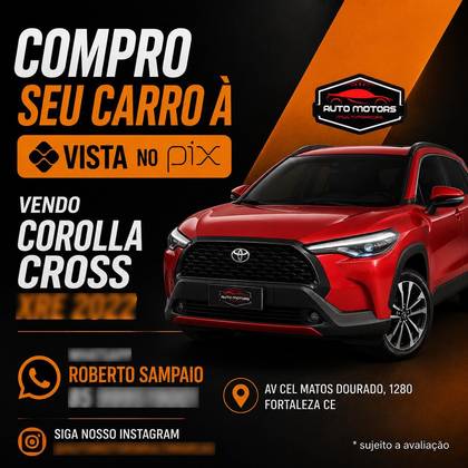 TOYOTA COROLLA CROSS 2.0 VVT-IE FLEX XRE DIRECT SHIFT TOYOTA COROLLA CROSS 2.0 VVT-IE FLEX XRE DIRECT SHIFT